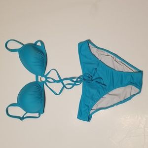 Venus turquoise bikini  size 12